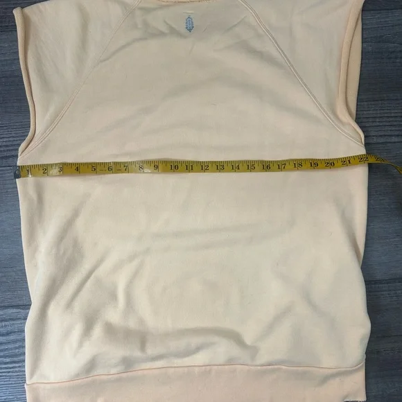 Free People Orange Cream Sleeveless Top - Picture 11 of 12